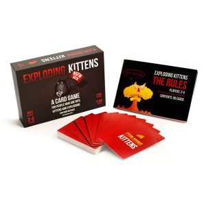 Exploding Kittens Board Game NSFW Edition