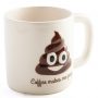 Coffee Makes Me Poop Koolface Mug - Emoji Poo