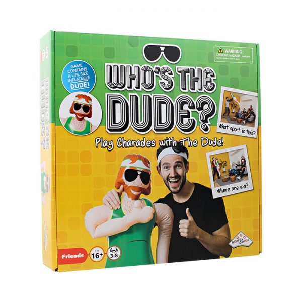 Who’s the Dude? Adult Charades Game