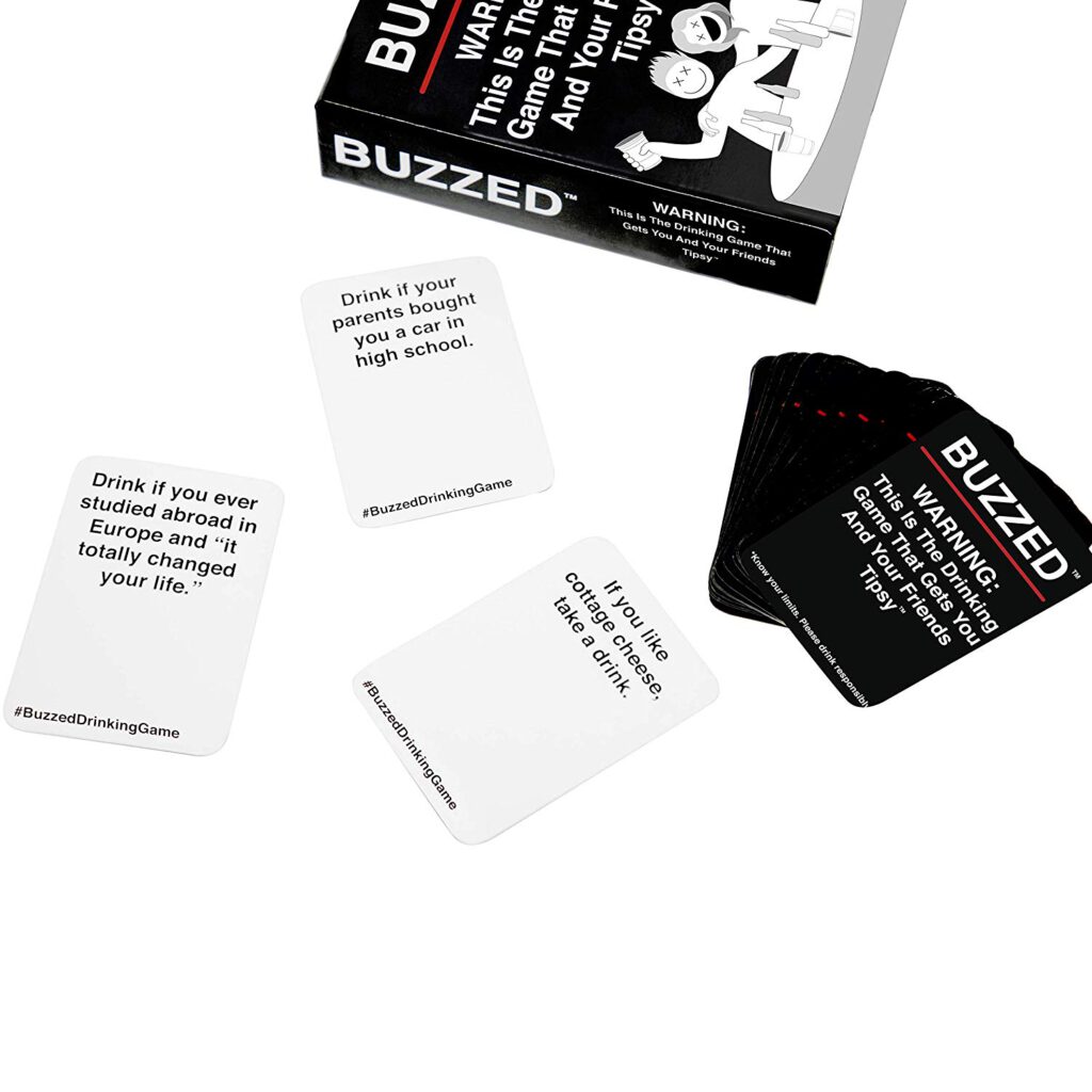 buzzed drinking card games