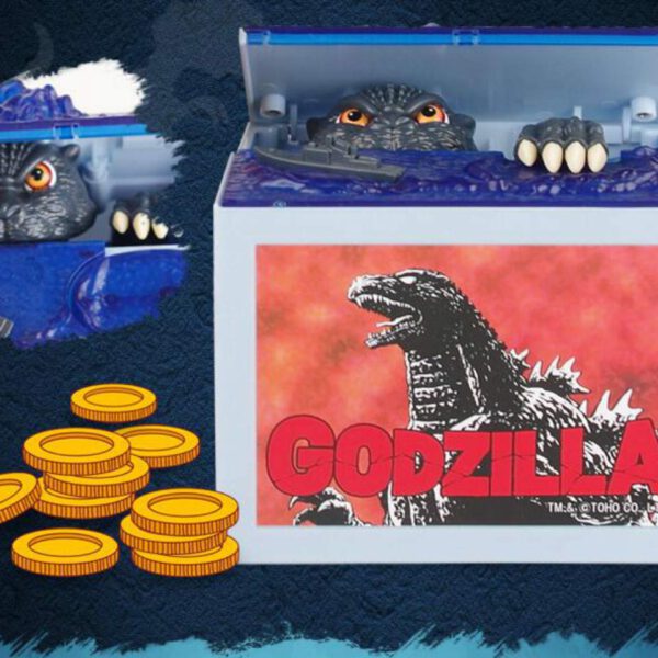 Coin Stealing Godzilla Money Bank